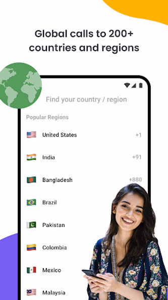 Duo Call - Dual Global Calling Screenshot 3 - AppWisp.com Duo Call - Dual Global Calling Screenshot 3 - AppWisp.com