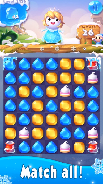 Ice Jewel Match Screenshot 1 - AppWisp.com Ice Jewel Match Screenshot 1 - AppWisp.com