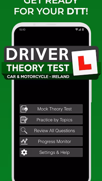 Driver Theory Test Ireland DTT Screenshot 1 - AppWisp.com Driver Theory Test Ireland DTT Screenshot 1 - AppWisp.com