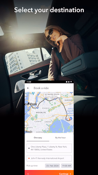 Blacklane - Chauffeur Service Screenshot 2 - AppWisp.com Blacklane - Chauffeur Service Screenshot 2 - AppWisp.com