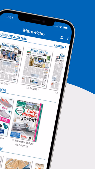 Main-Echo E-PAPER Screenshot 2 - AppWisp.com Main-Echo E-PAPER Screenshot 2 - AppWisp.com
