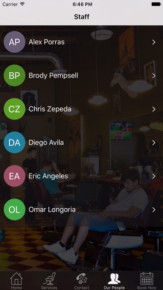 Bonafide Barber Shop Screenshot 4 - AppWisp.com Bonafide Barber Shop Screenshot 4 - AppWisp.com