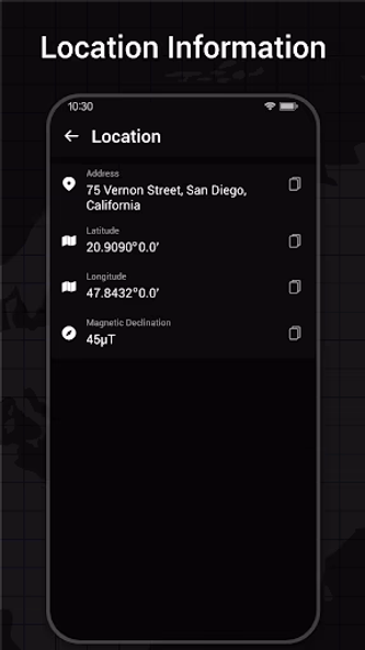 Compass App: Direction Compass Screenshot 3 - AppWisp.com Compass App: Direction Compass Screenshot 3 - AppWisp.com