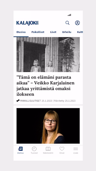 Kalajokiseutu Screenshot 1 - AppWisp.com Kalajokiseutu Screenshot 1 - AppWisp.com