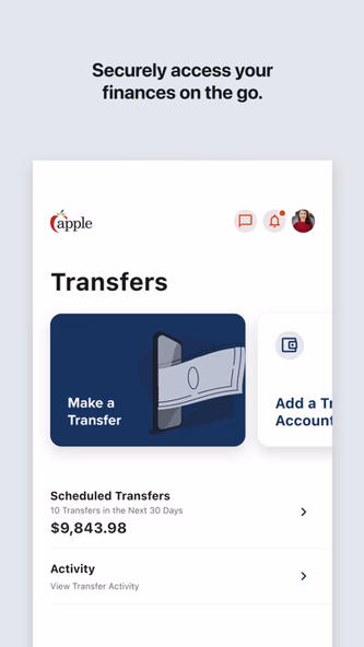 Apple Federal Credit Union Screenshot 2 - AppWisp.com Apple Federal Credit Union Screenshot 2 - AppWisp.com