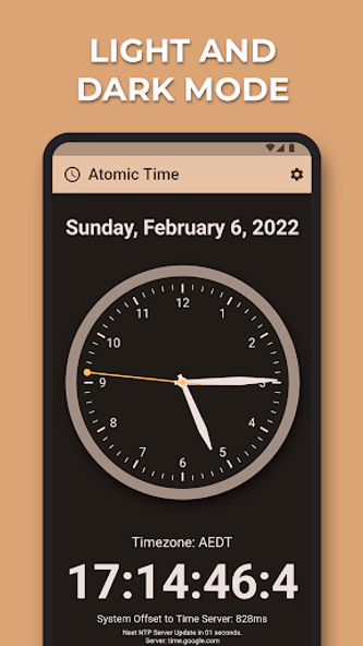 Atomic Time - NTP Clock Sync Screenshot 4 - AppWisp.com Atomic Time - NTP Clock Sync Screenshot 4 - AppWisp.com