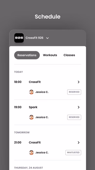 CrossFit 926 Screenshot 3 - AppWisp.com CrossFit 926 Screenshot 3 - AppWisp.com