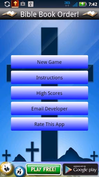 Bible Games: Bible Book Order Screenshot 1 - AppWisp.com Bible Games: Bible Book Order Screenshot 1 - AppWisp.com