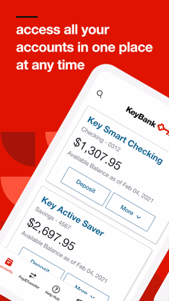 KeyBank Mobile Banking Screenshot 1 - AppWisp.com KeyBank Mobile Banking Screenshot 1 - AppWisp.com