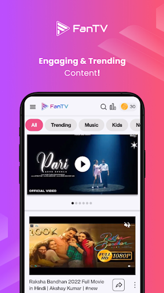 FanTV Trending Videos & Music Screenshot 1 - AppWisp.com FanTV Trending Videos & Music Screenshot 1 - AppWisp.com