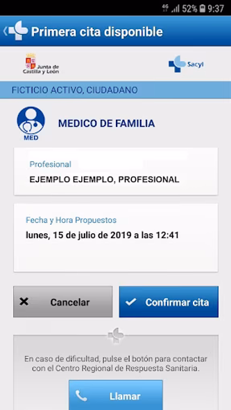 SACYL CONECTA Screenshot 2 - AppWisp.com SACYL CONECTA Screenshot 2 - AppWisp.com