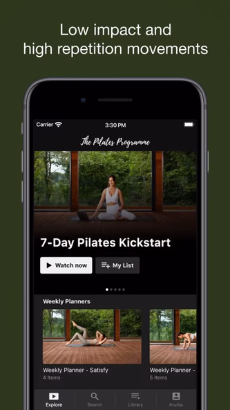 The Pilates Programme Screenshot 2 - AppWisp.com The Pilates Programme Screenshot 2 - AppWisp.com
