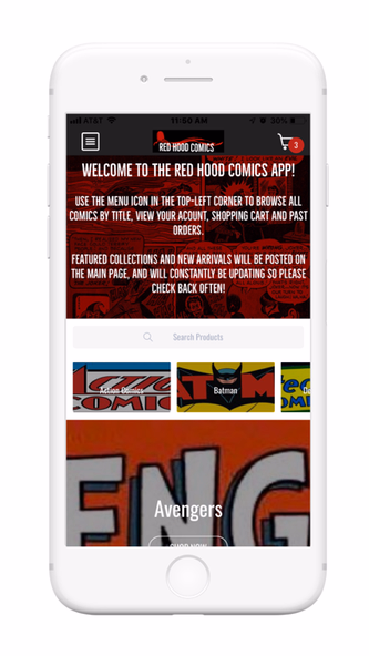 Red Hood Comics Screenshot 1 - AppWisp.com Red Hood Comics Screenshot 1 - AppWisp.com
