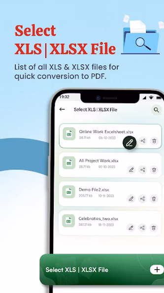 XLS | XLSX to PDF Converter Screenshot 2 - AppWisp.com XLS | XLSX to PDF Converter Screenshot 2 - AppWisp.com