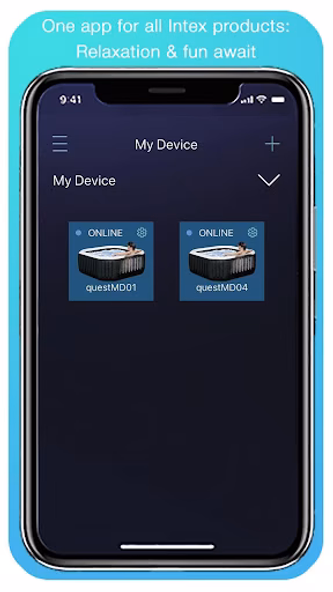Intex Link-Spa Management App Screenshot 1 - AppWisp.com