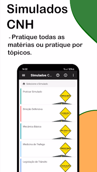 Simulado Prova CNH Screenshot 1 - AppWisp.com Simulado Prova CNH Screenshot 1 - AppWisp.com