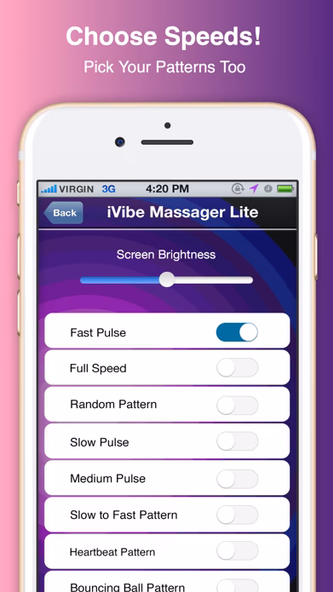 iVibe Massager Vibration App Screenshot 3 - AppWisp.com iVibe Massager Vibration App Screenshot 3 - AppWisp.com