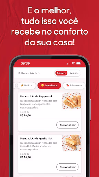 Pizza Hut Brasil Screenshot 4 - AppWisp.com Pizza Hut Brasil Screenshot 4 - AppWisp.com