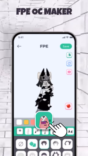 FPE OC Maker: FPE Stickers Screenshot 1 - AppWisp.com FPE OC Maker: FPE Stickers Screenshot 1 - AppWisp.com