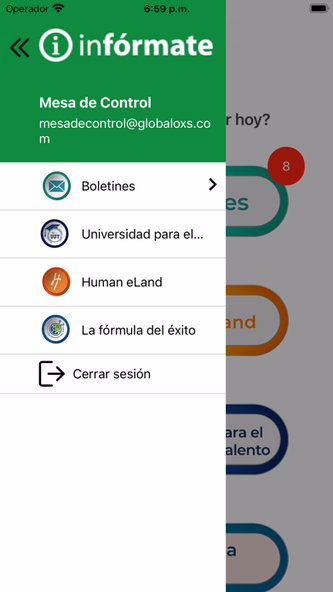 Infórmate móvil Screenshot 4 - AppWisp.com Infórmate móvil Screenshot 4 - AppWisp.com