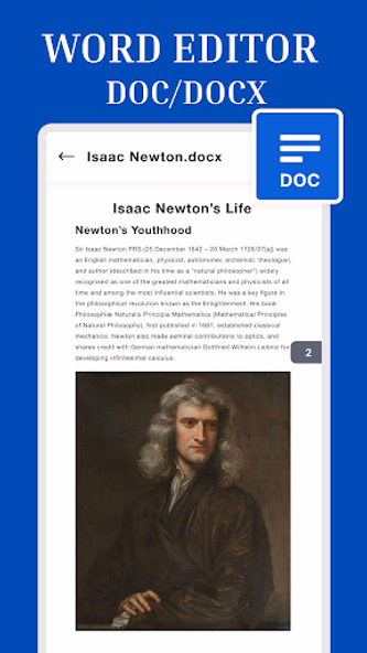 Docx Reader - Office Reader Screenshot 3 - AppWisp.com Docx Reader - Office Reader Screenshot 3 - AppWisp.com