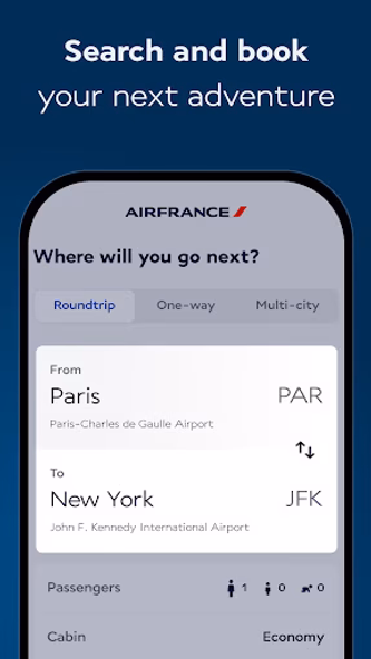 Air France - Book a flight Screenshot 3 - AppWisp.com Air France - Book a flight Screenshot 3 - AppWisp.com