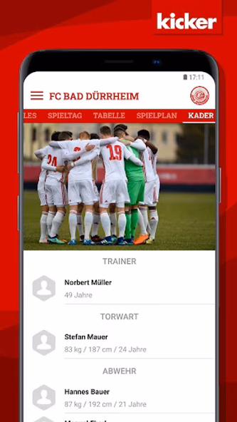 FC Bad Dürrheim Screenshot 3 - AppWisp.com FC Bad Dürrheim Screenshot 3 - AppWisp.com