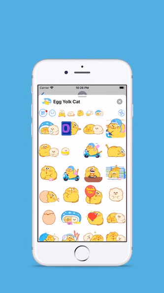 Egg Yolk Cat Screenshot 1 - AppWisp.com Egg Yolk Cat Screenshot 1 - AppWisp.com