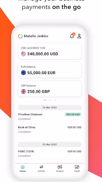 Payoneer Screenshot 1 - AppWisp.com Payoneer Screenshot 1 - AppWisp.com