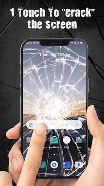 Broken Screen 4K Funny Pranks Screenshot 1 - AppWisp.com Broken Screen 4K Funny Pranks Screenshot 1 - AppWisp.com