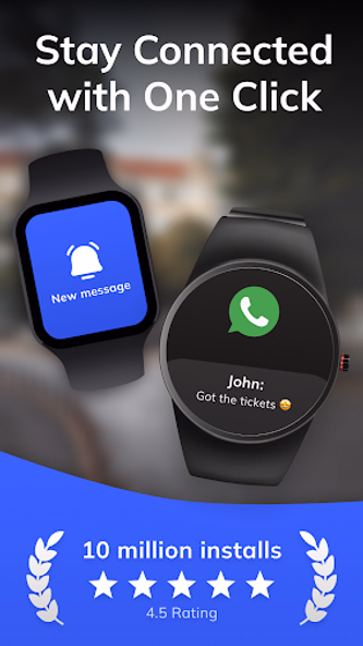 Smart Watch app - BT Notifier Screenshot 1 - AppWisp.com Smart Watch app - BT Notifier Screenshot 1 - AppWisp.com