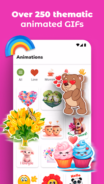 Stickers and emoji - WASticker Screenshot 2 - AppWisp.com Stickers and emoji - WASticker Screenshot 2 - AppWisp.com