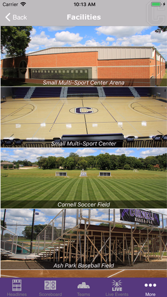 Cornell College Ram Athletics Screenshot 4 - AppWisp.com Cornell College Ram Athletics Screenshot 4 - AppWisp.com
