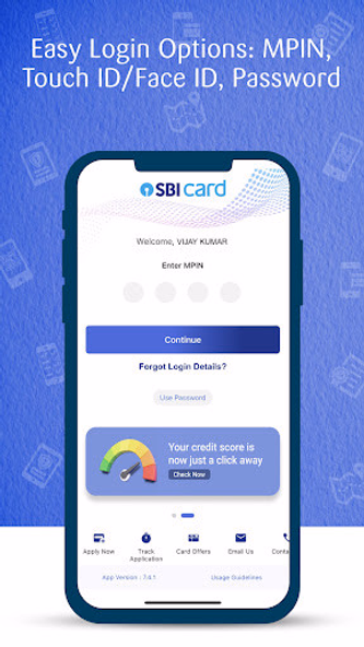 SBI Card: Pay Bills & Shop Screenshot 2 - AppWisp.com SBI Card: Pay Bills & Shop Screenshot 2 - AppWisp.com