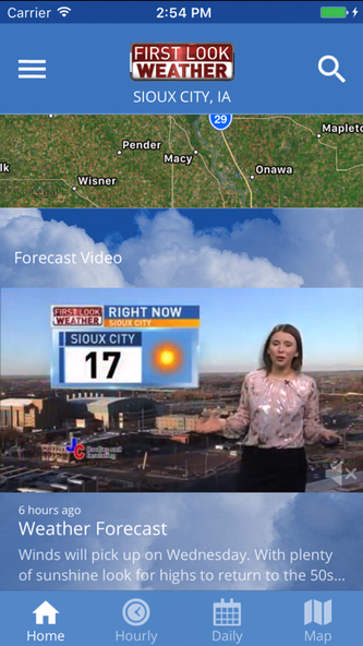 Siouxland Weather Screenshot 1 - AppWisp.com Siouxland Weather Screenshot 1 - AppWisp.com
