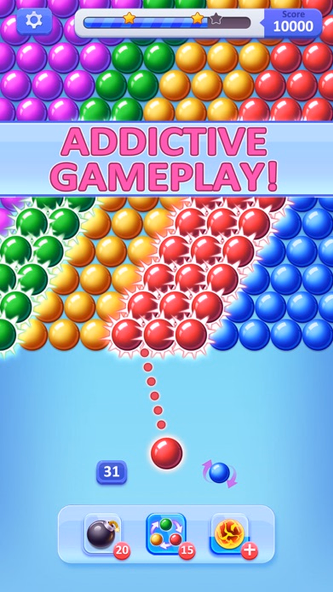 Shoot Bubbles - Bubble Pop Screenshot 2 - AppWisp.com Shoot Bubbles - Bubble Pop Screenshot 2 - AppWisp.com