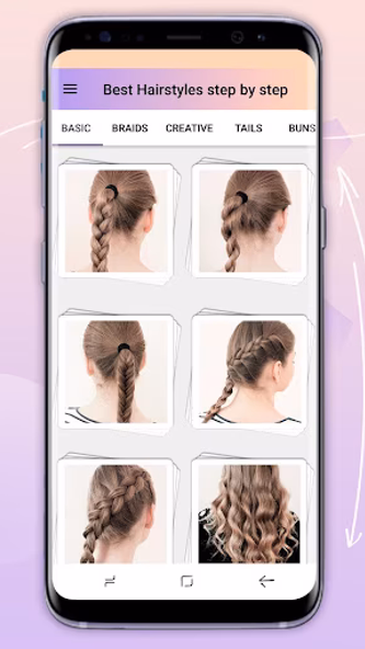 Hairstyles step by step Screenshot 2 - AppWisp.com Hairstyles step by step Screenshot 2 - AppWisp.com