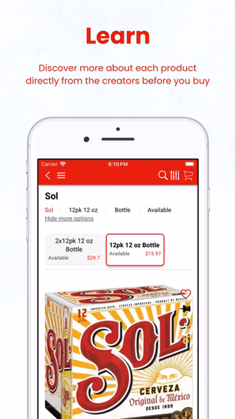 Link Beverages Screenshot 4 - AppWisp.com