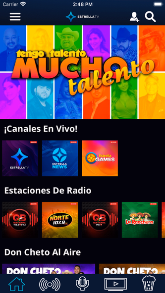 EstrellaTV: TV en Español Screenshot 1 - AppWisp.com EstrellaTV: TV en Español Screenshot 1 - AppWisp.com