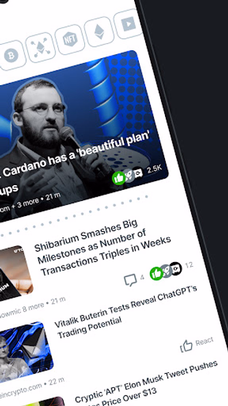 Crypto News: Prices, Alerts Screenshot 2 - AppWisp.com Crypto News: Prices, Alerts Screenshot 2 - AppWisp.com