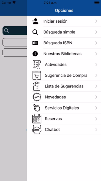 BiblioUnimayor Screenshot 3 - AppWisp.com BiblioUnimayor Screenshot 3 - AppWisp.com