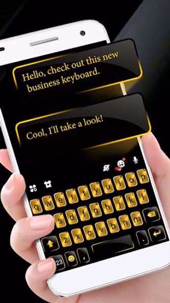 Gold Metal Business Keyboard T Screenshot 1 - AppWisp.com Gold Metal Business Keyboard T Screenshot 1 - AppWisp.com