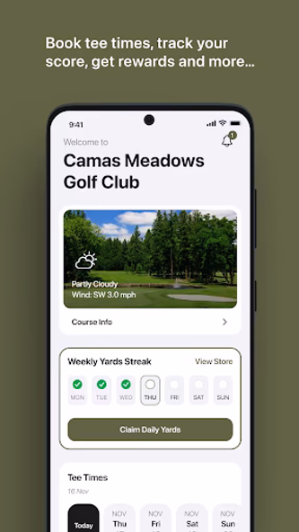Camas Meadows Golf Club Screenshot 1 - AppWisp.com Camas Meadows Golf Club Screenshot 1 - AppWisp.com