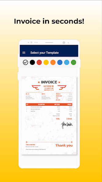 Invoice Maker by Invoice Home Screenshot 1 - AppWisp.com Invoice Maker by Invoice Home Screenshot 1 - AppWisp.com