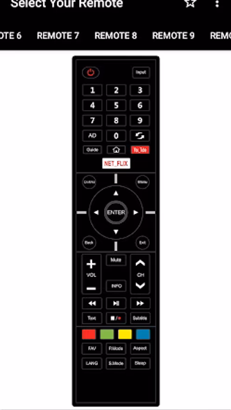 Seiki TV Remote Screenshot 1 - AppWisp.com Seiki TV Remote Screenshot 1 - AppWisp.com