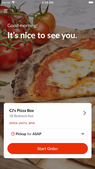 CJ's Pizza Box Screenshot 2 - AppWisp.com CJ's Pizza Box Screenshot 2 - AppWisp.com