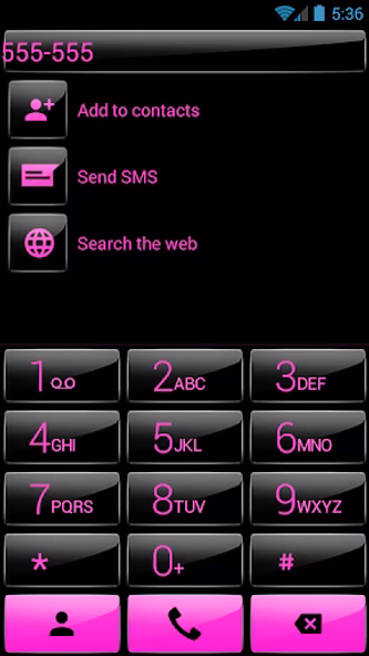 Dialer Theme Gloss Black Pink Screenshot 4 - AppWisp.com Dialer Theme Gloss Black Pink Screenshot 4 - AppWisp.com
