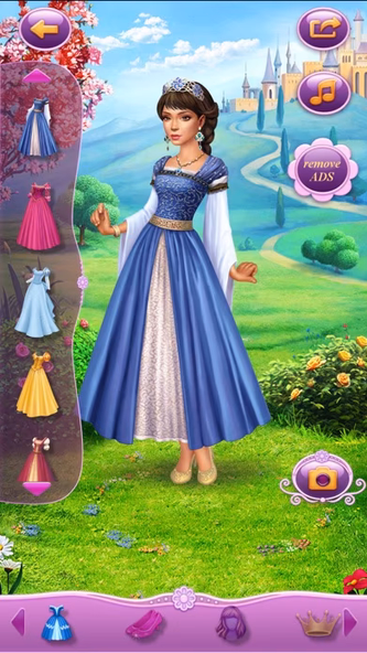 Dress Up Princess Scarlett Screenshot 1 - AppWisp.com Dress Up Princess Scarlett Screenshot 1 - AppWisp.com
