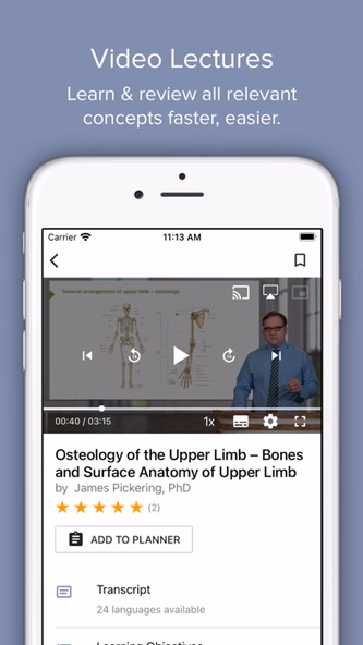 LMU-PA Harrogate Lecturio Screenshot 1 - AppWisp.com