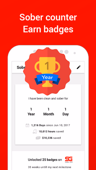 Sober Grid - Social Network Screenshot 1 - AppWisp.com Sober Grid - Social Network Screenshot 1 - AppWisp.com